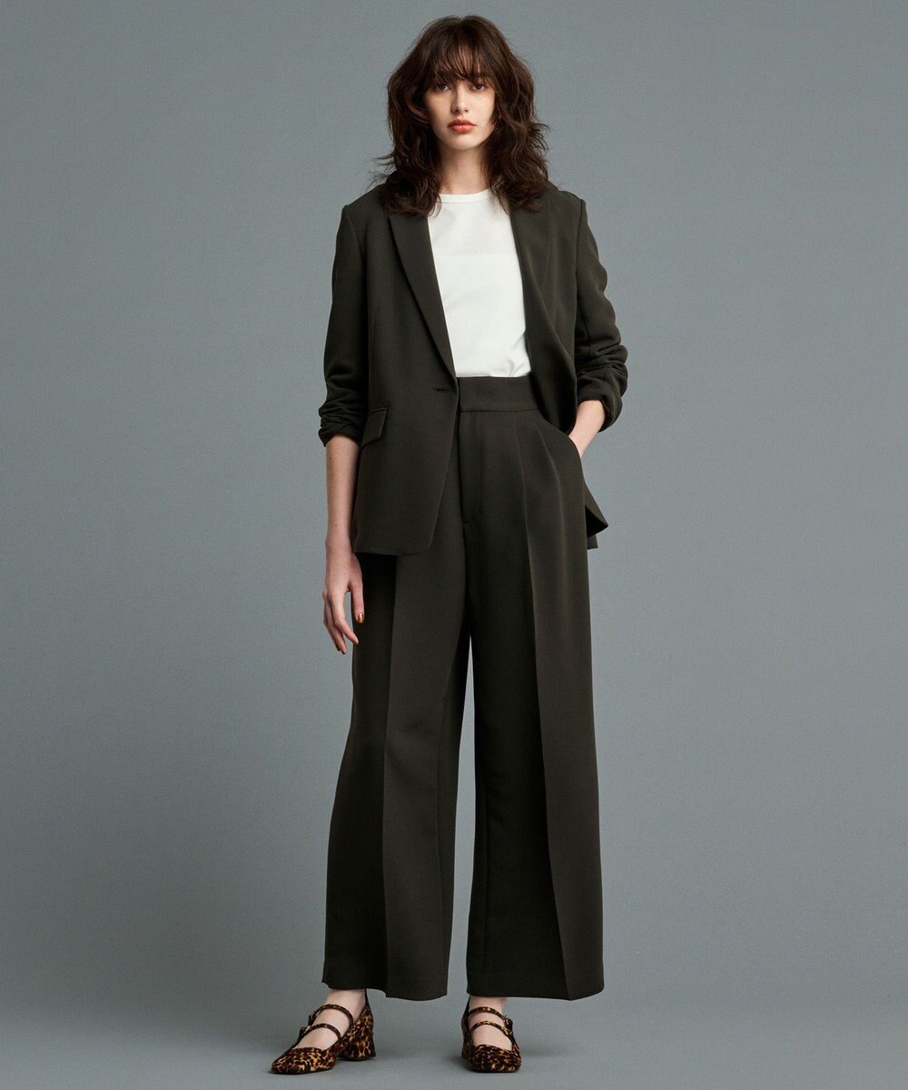 uncrave 【UVケア・接触冷感】ダブルフェイスジャージー ボリュームスリーブ カットソー(長袖)（uncrave STANDARD） 