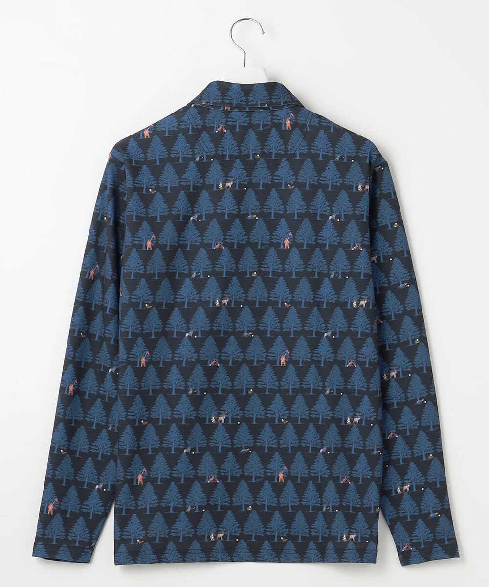 23区GOLF 【MEN/キングサイズ】白夜ゴルフ柄 長袖シャツ 