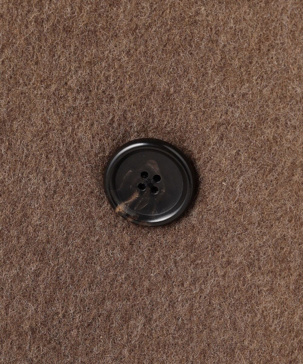 JOSEPH HOMME 【LEON掲載】【新素材】ウールキャメルリバー　ダブルブレストチェスターコート 