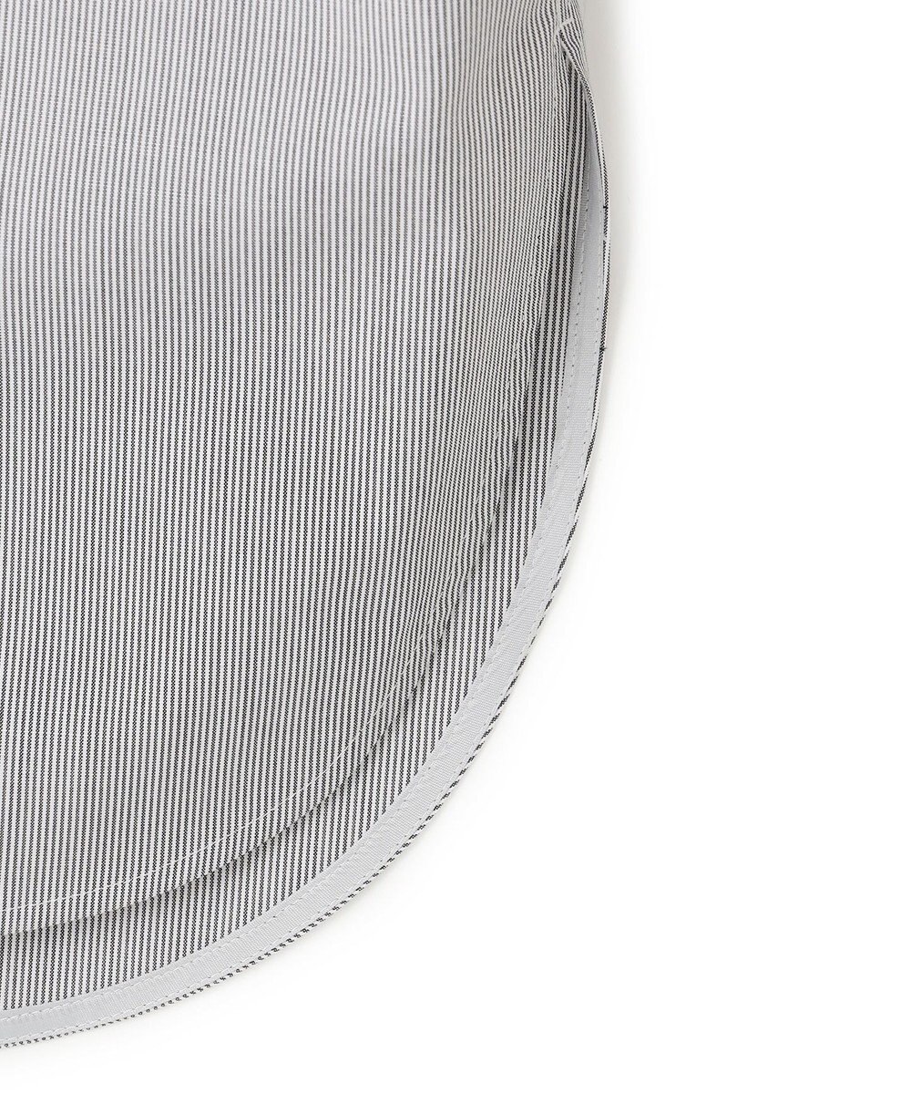 ICB 【洗える】 クリーンブロード バンドカラーシャツ 