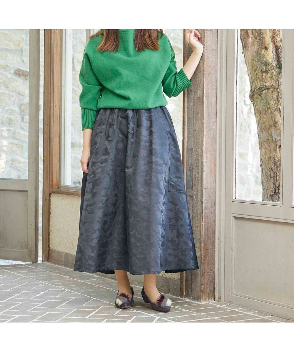 MODE ET JACOMO <MODE ET JACOMO>ファー付ポインテッドトゥフラットパンプス 