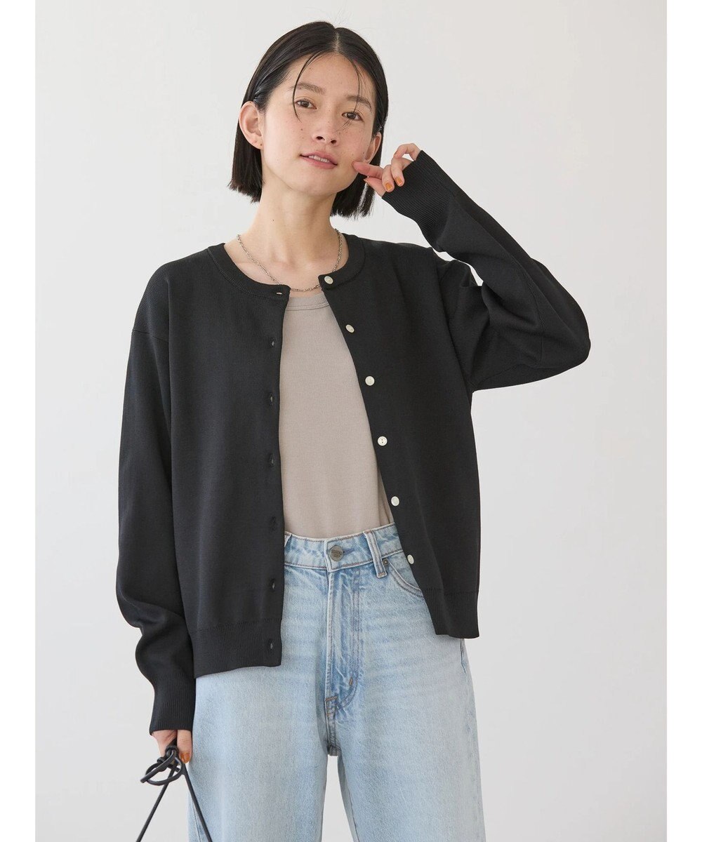 AMERICAN HOLIC エコカルットクルーネックカーディガン 