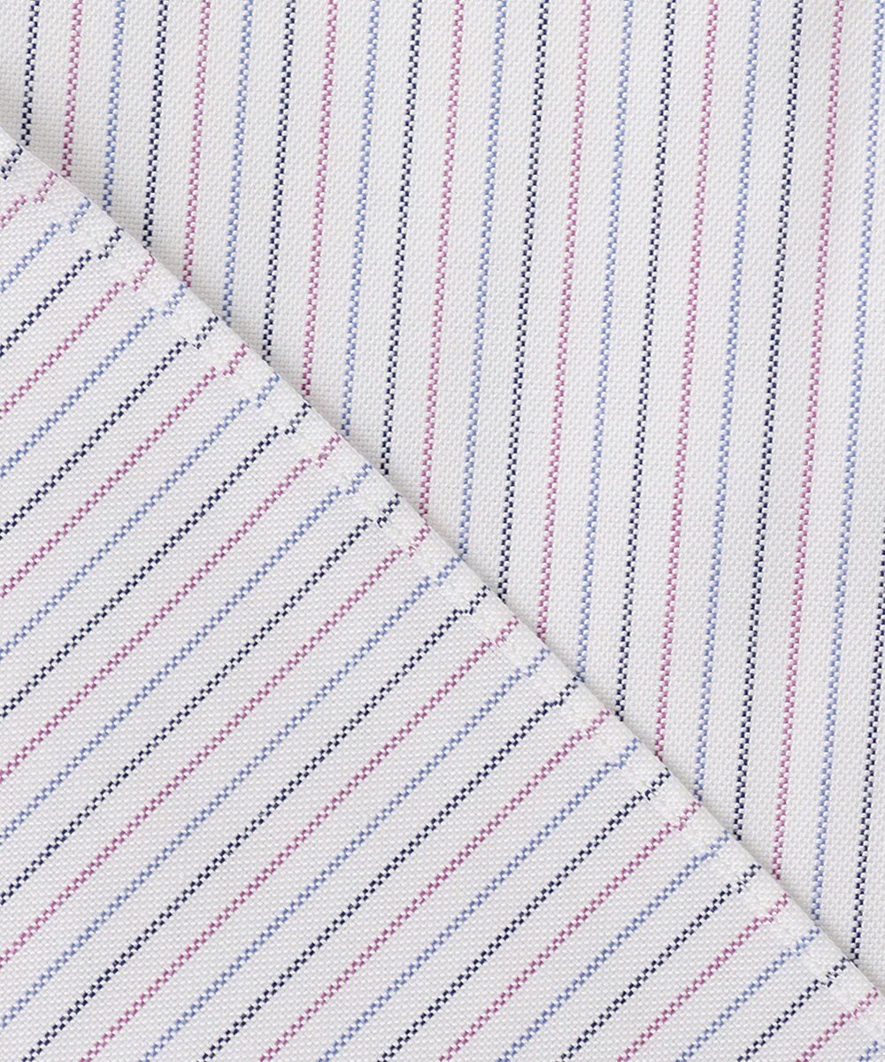 J.PRESS MEN 【WEB・一部店舗限定】トリプルカラーストライプシャツ/B.D. 