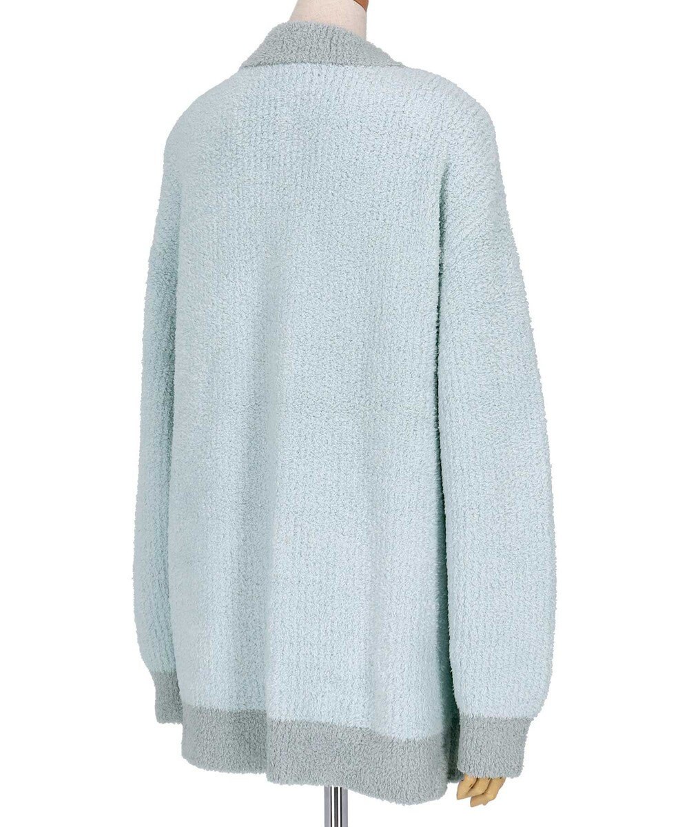 une nana cool カラーブロッキング カーディガン 