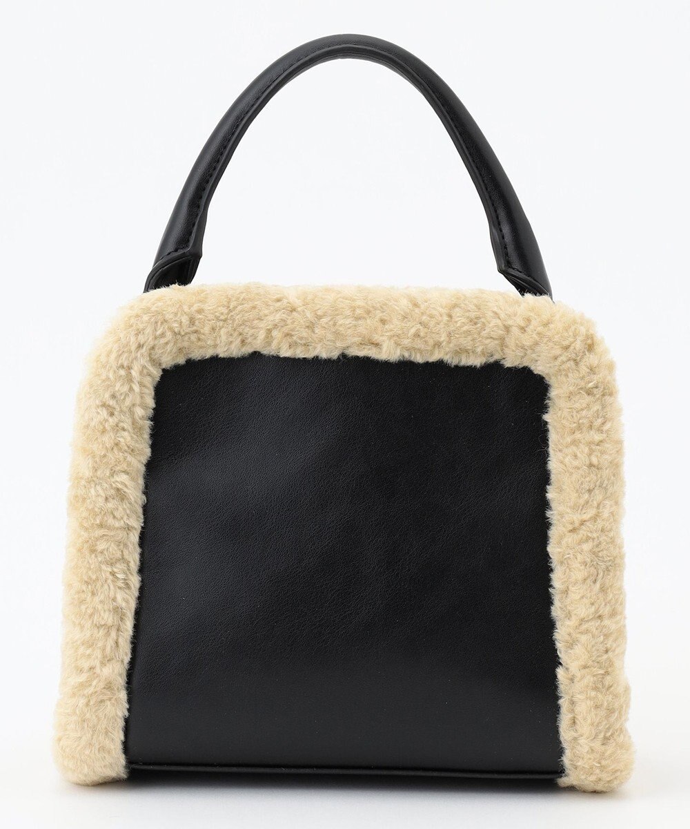 ICB 【CLASSY.1月号掲載】トリミングスクエア ショルダーバッグ 