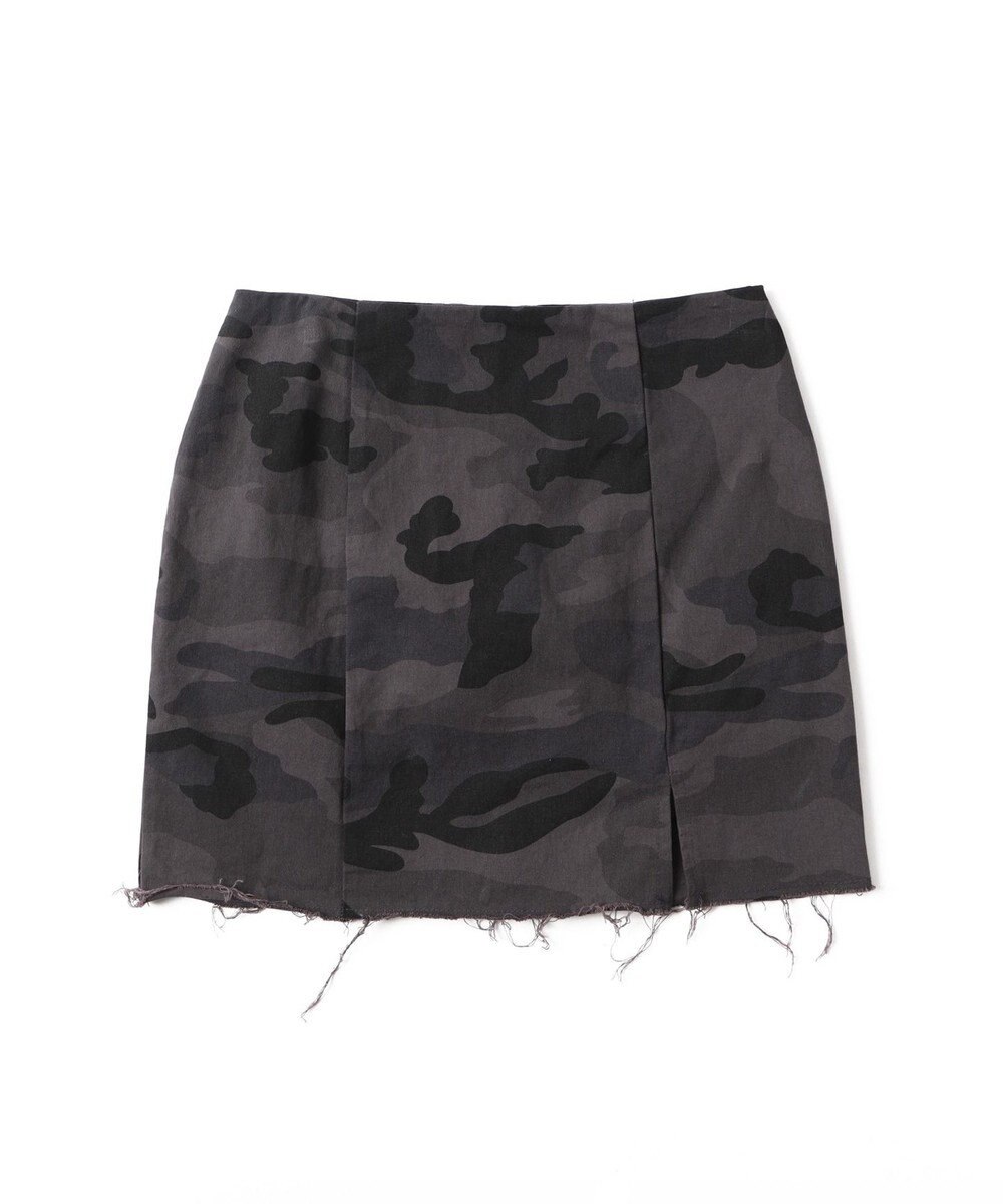WEGO カモフラージュタイトミニスカート 