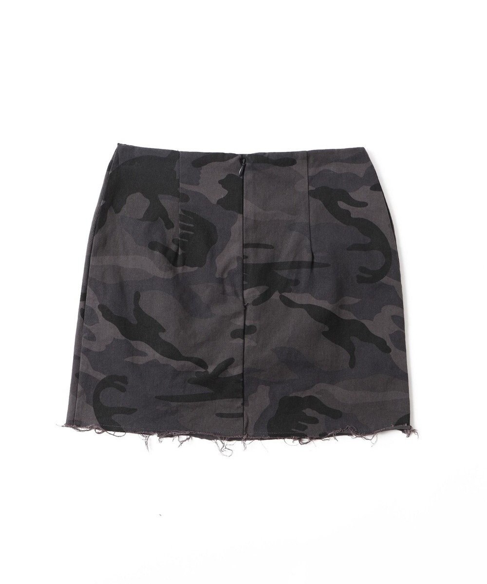 WEGO カモフラージュタイトミニスカート 
