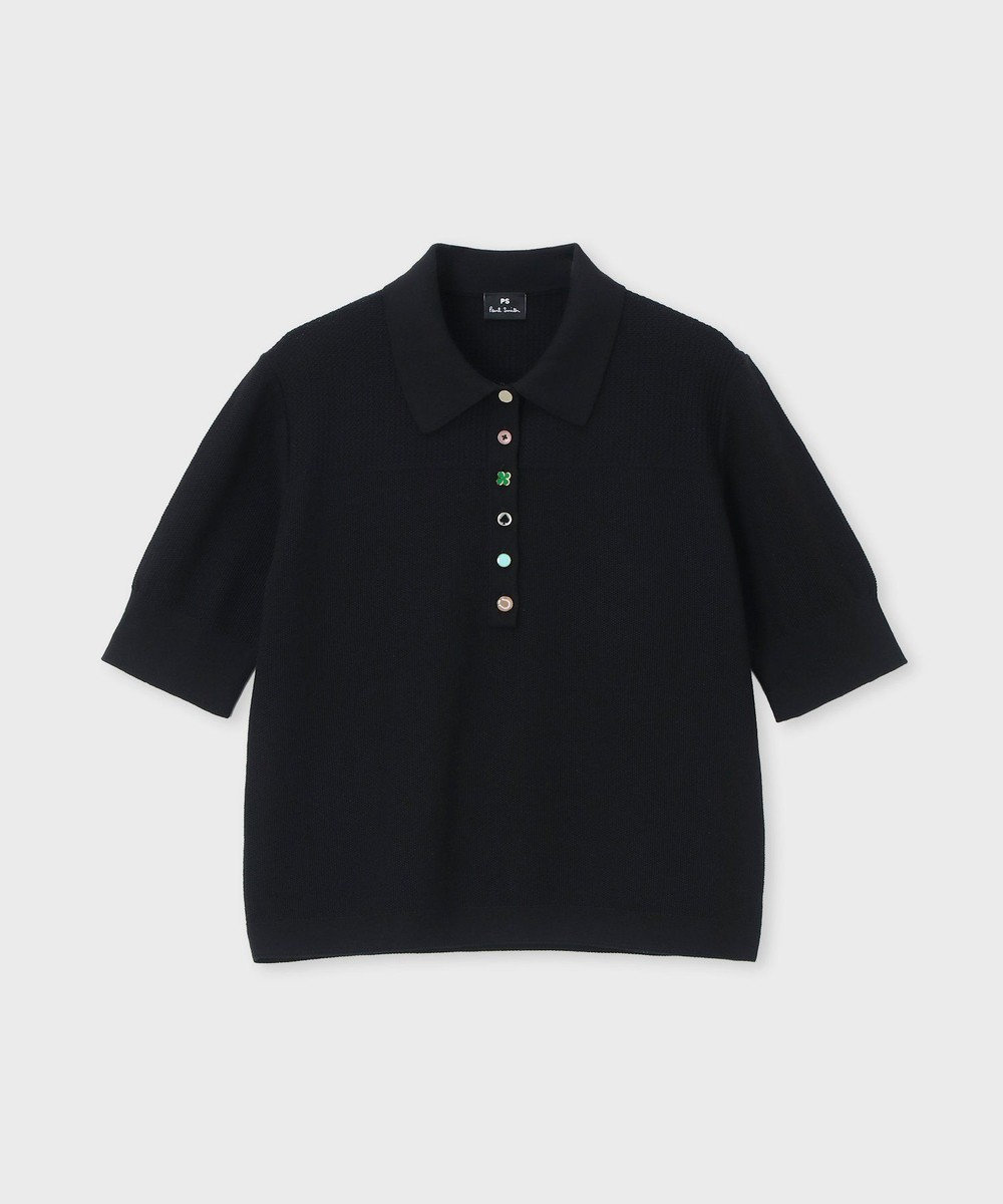 Paul Smith ラッキーチャームボタン ニットポロシャツ 