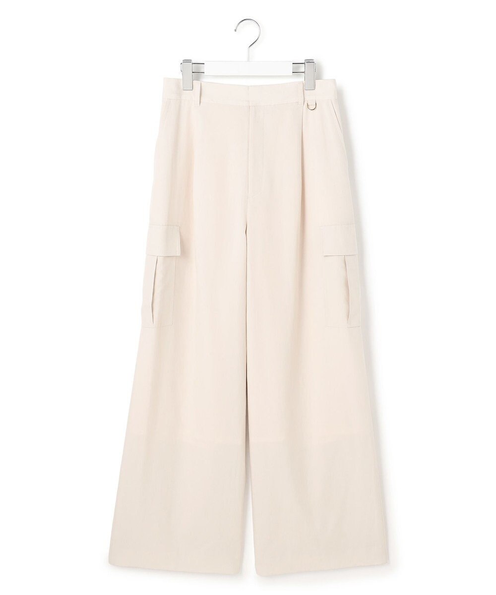 23区 【先行予約】コットンスラブポプリン カーゴパンツ 