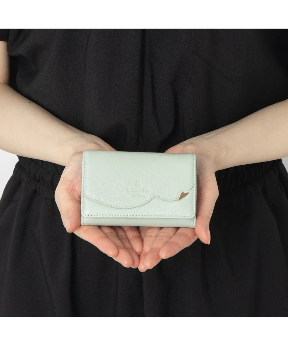 LANVIN en Bleu デクール 名刺入れ 