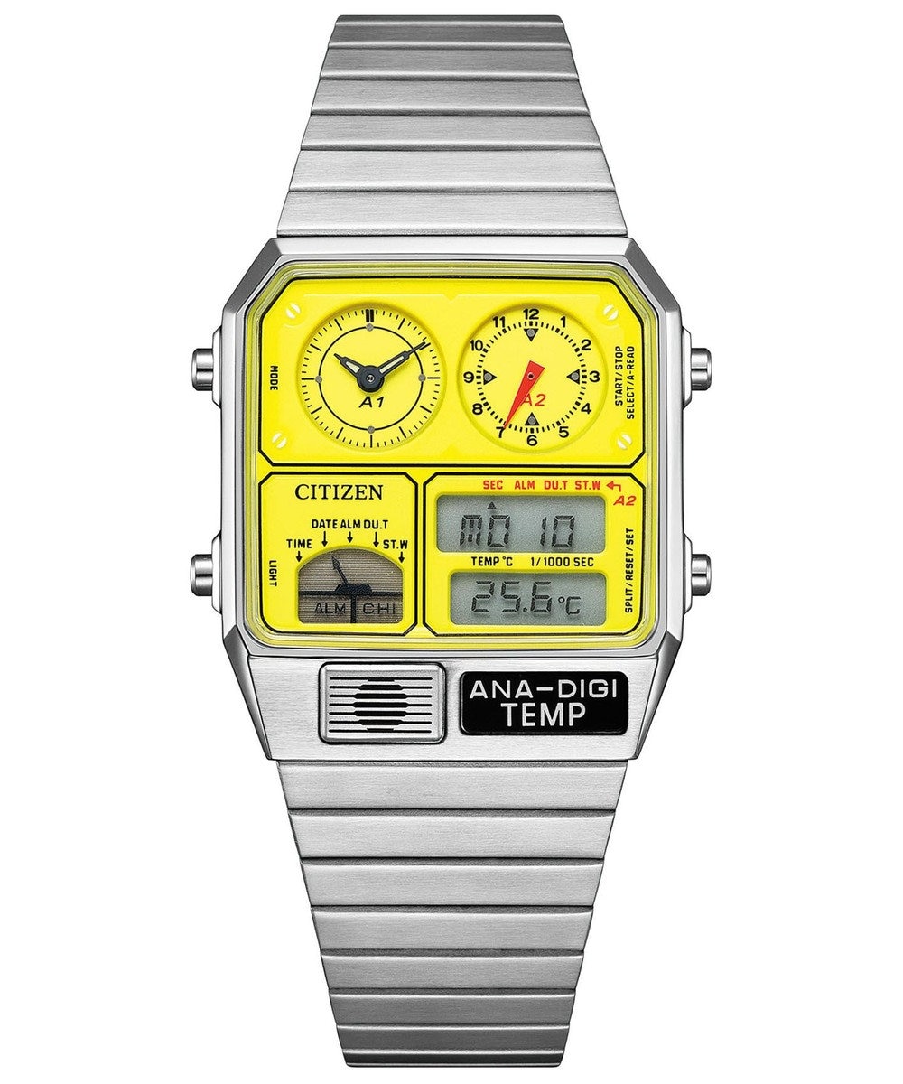 CITIZEN 【PLAYGROUND Edition 特定店限定モデル】アナデジテンプ 数量限定 JG2170-59Y 