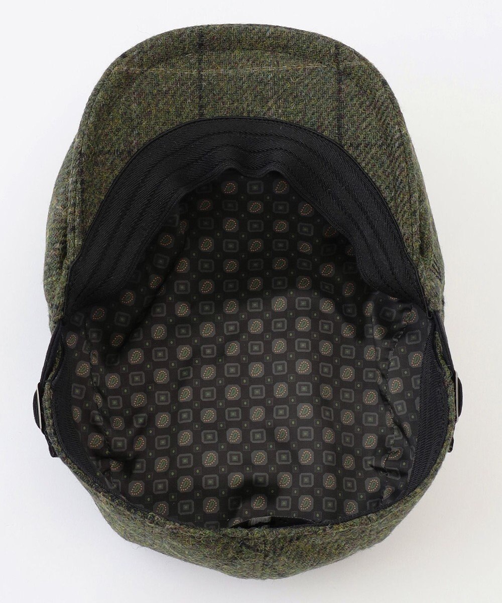 JOSEPH ABBOUD 【サイズ調整可・ツィード/UKファブリック】ツイード ウインドーペン ハンチング 