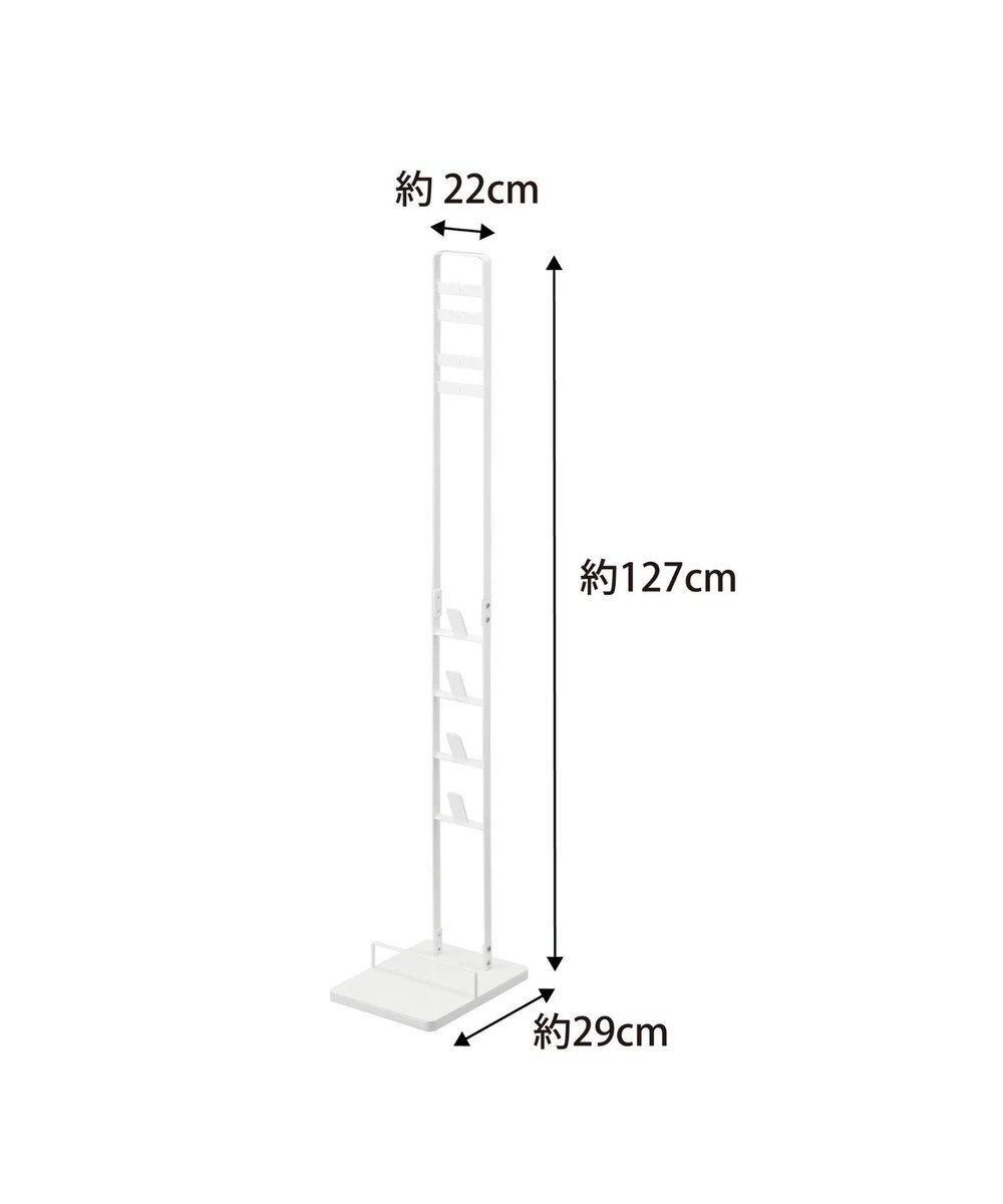 tower コードレスクリーナースタンド プレート ホワイト 