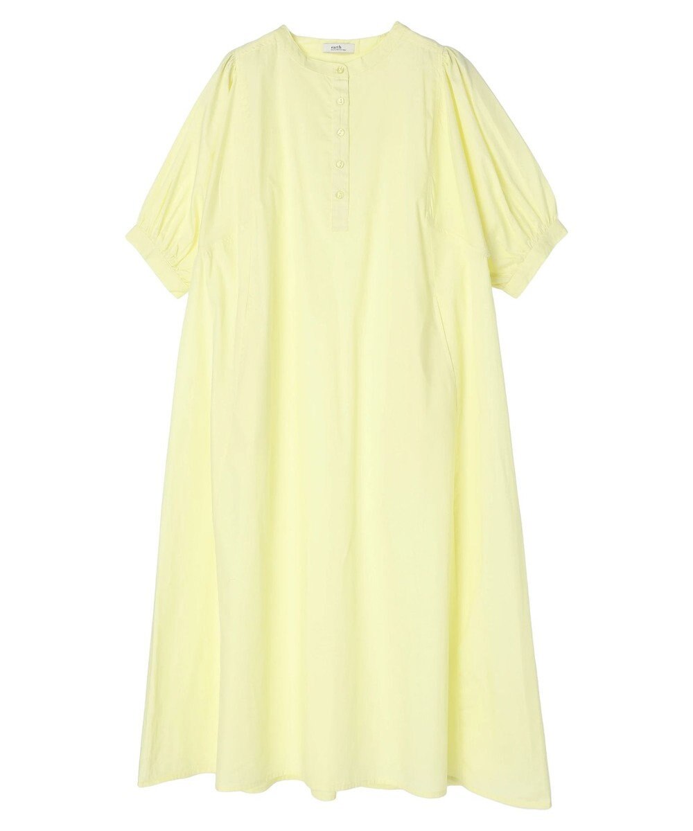 earth music&ecology ポプリンフレアワンピース 