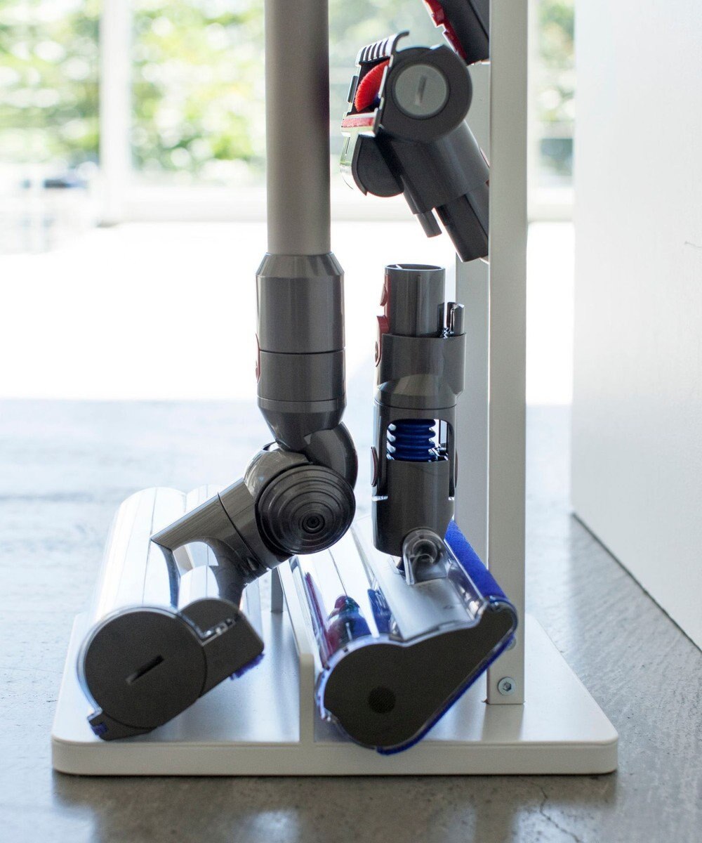 tower コードレスクリーナースタンド プレート ホワイト 