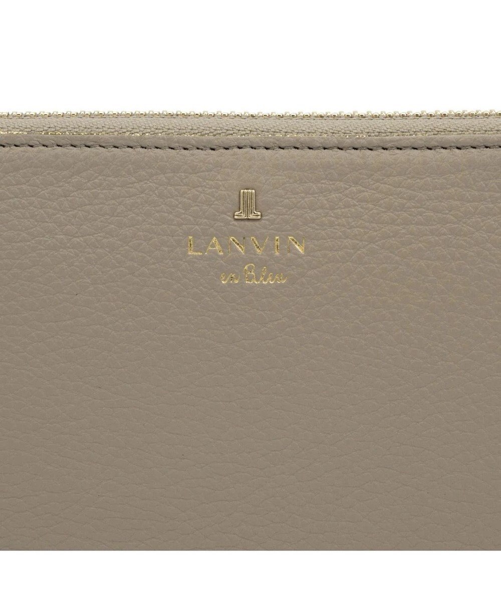 LANVIN en Bleu メラニー ラウンドファスナー長財布 