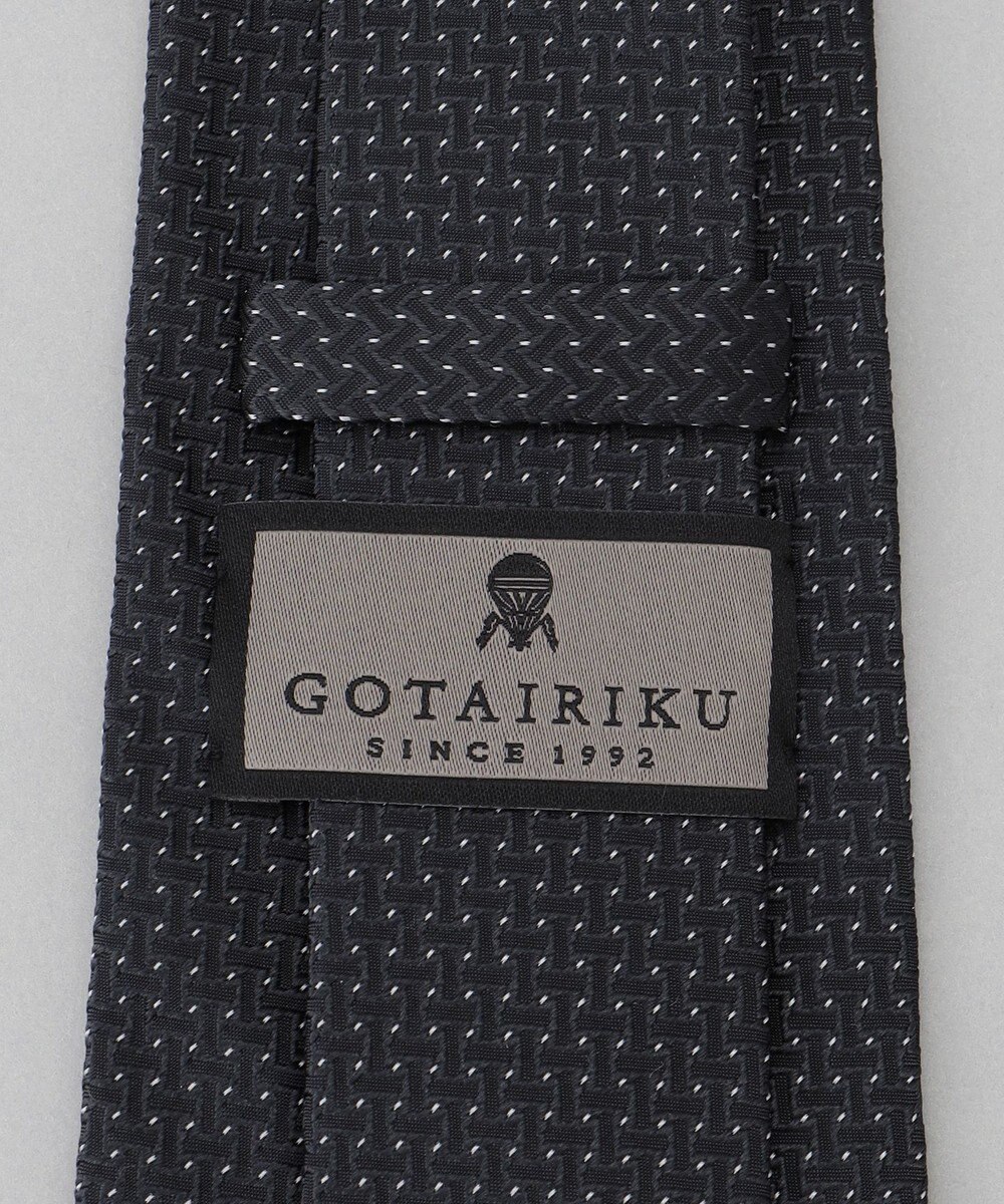 GOTAIRIKU GOTAIRIKU別注【日本製】シルク ネクタイ_小格子柄 
