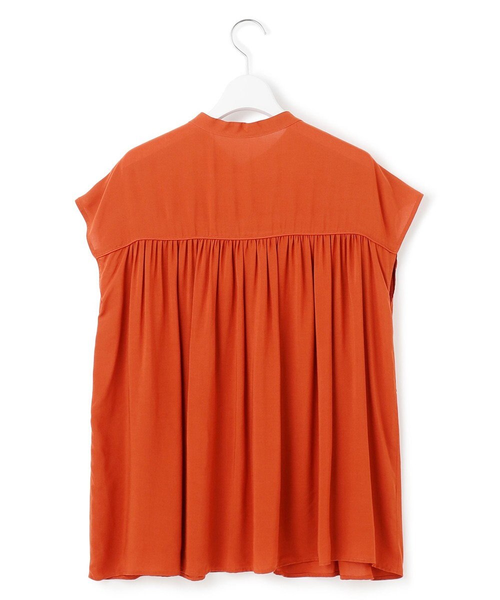 23区 L 【接触冷感/WEB&一部店舗限定】レーヨンスパローン ティアード ブラウス 