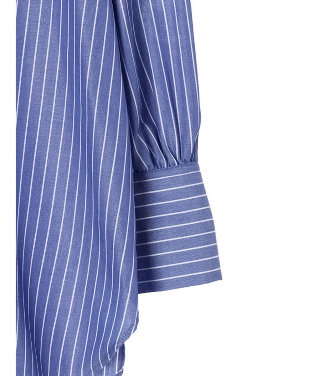 Green Parks 袖刺繍シャツチュニック 