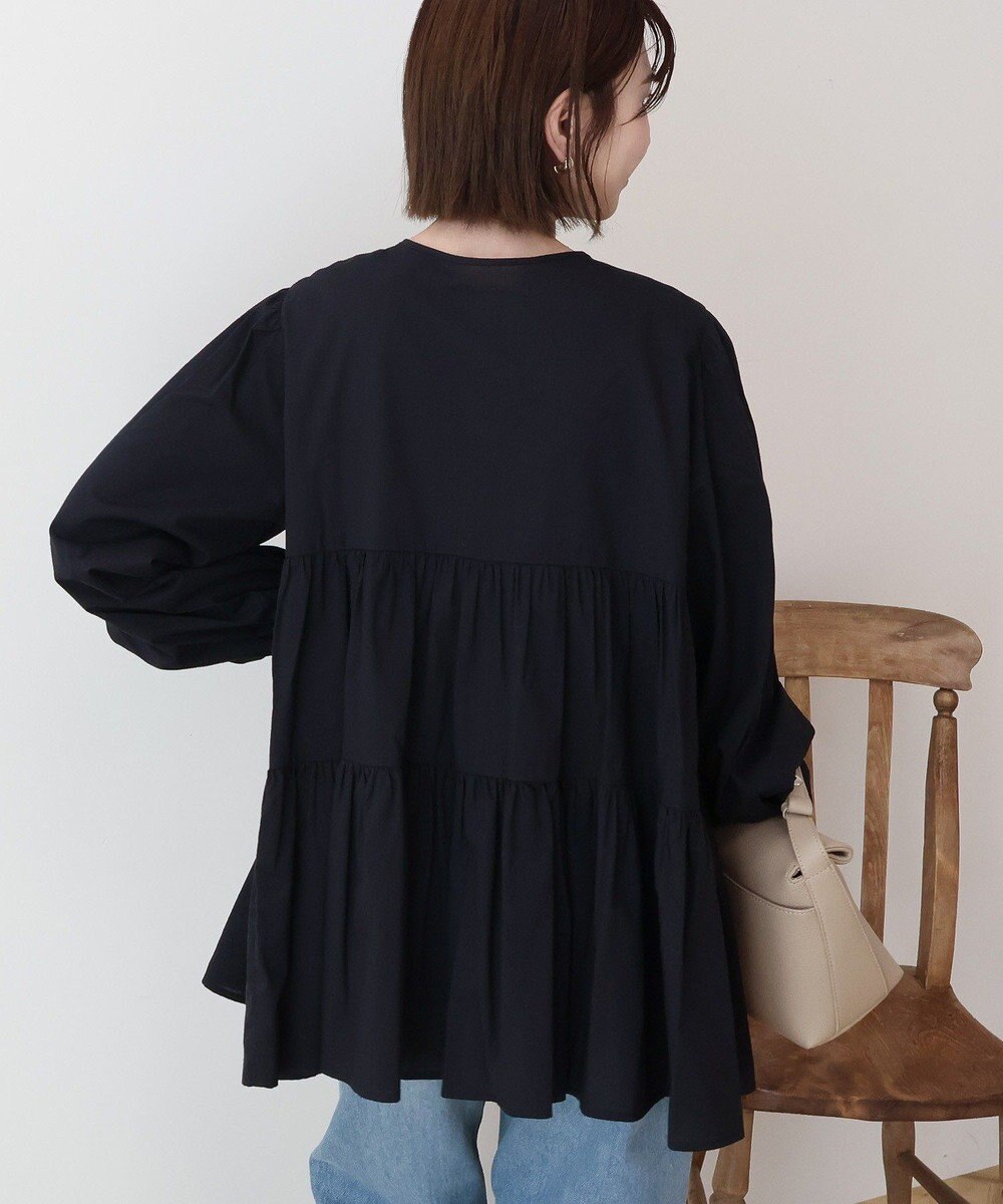 AMERICAN HOLIC 【先行予約】【WEB限定】ティアードギャザーブラウス 
