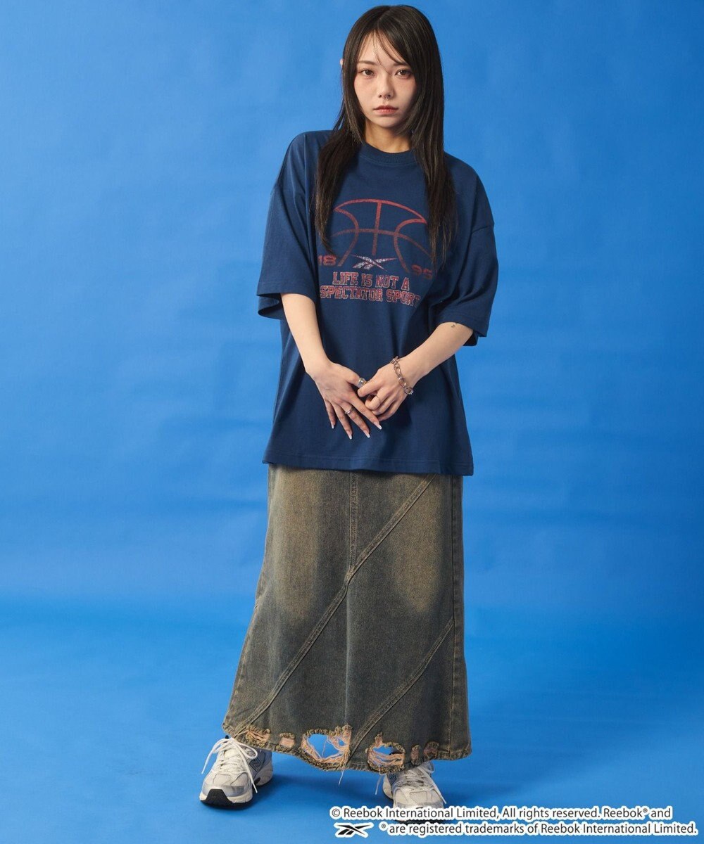 WEGO 【ユニセックス着用ITEM】別注ReebokスポーツロゴT（SS） 