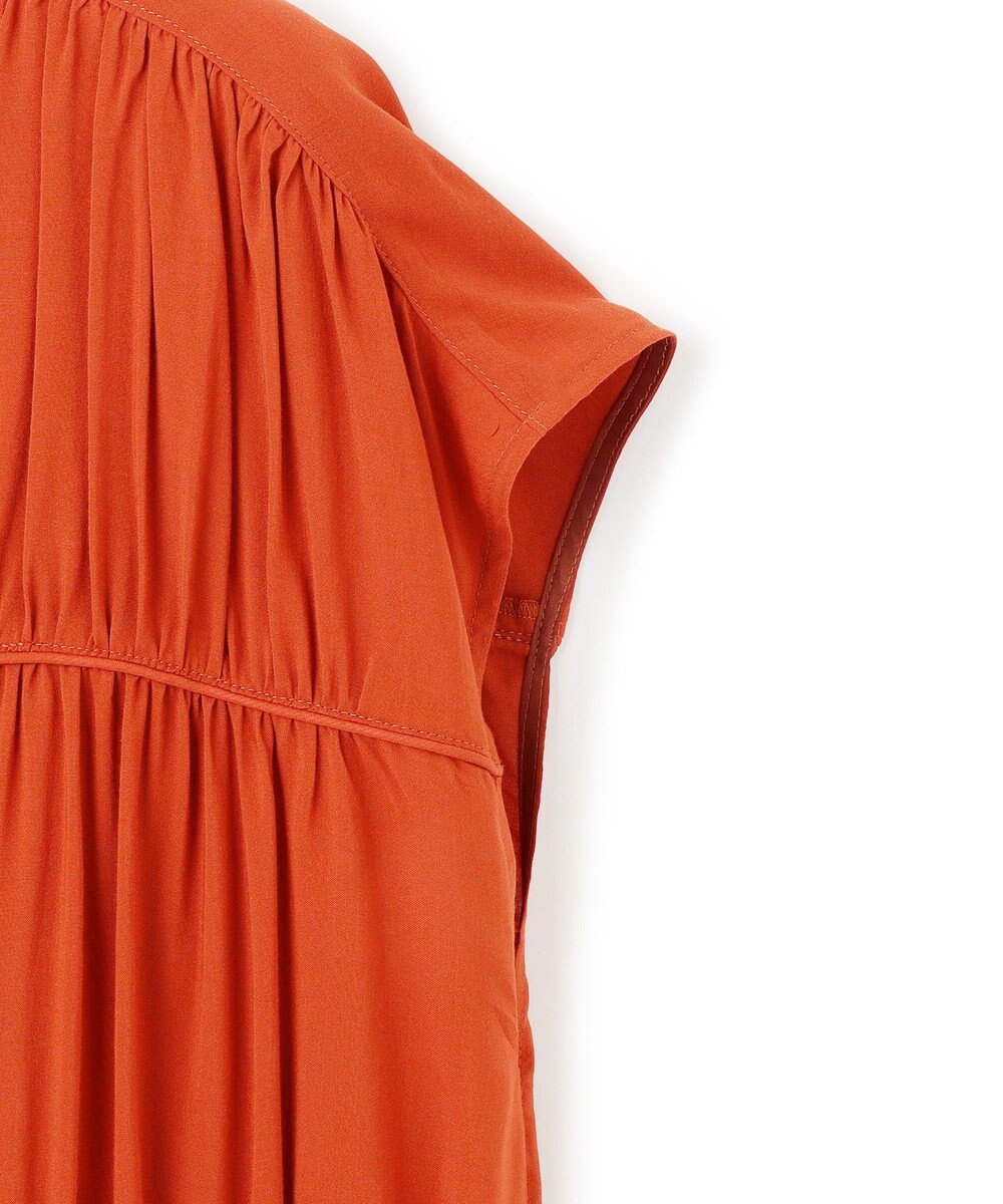 23区 L 【接触冷感/WEB&一部店舗限定】レーヨンスパローン ティアード ブラウス 