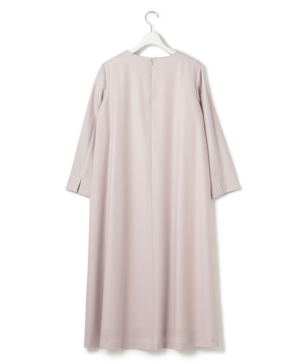 23区 ウールジョーゼット Aライン ワンピース 