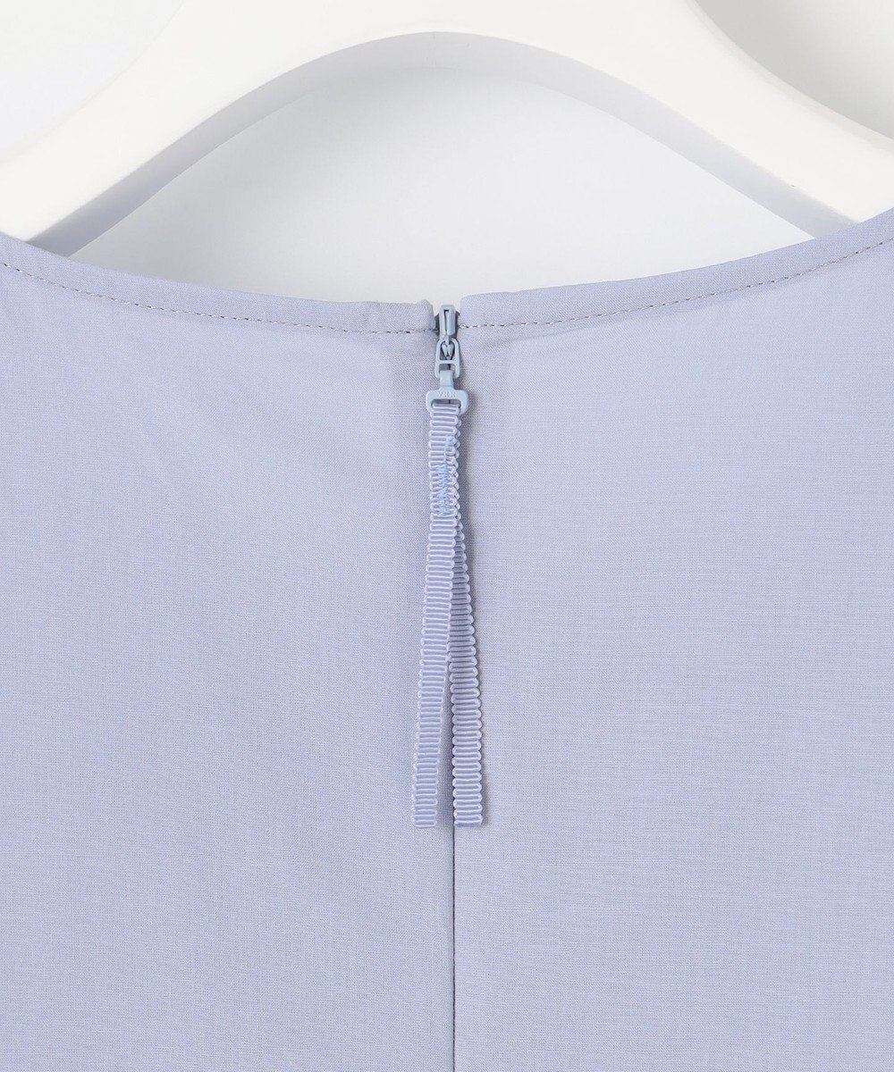 自由区 【洗える・XSサイズあり】ジオメトリックエンブロイダリー ブラウス 