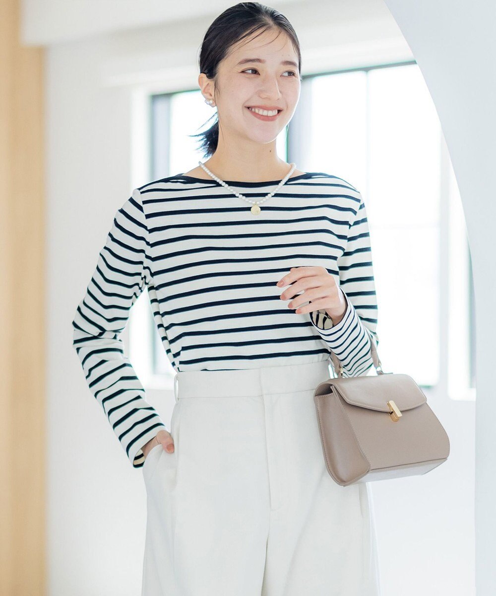 組曲 コットンバスクロング Tシャツ 