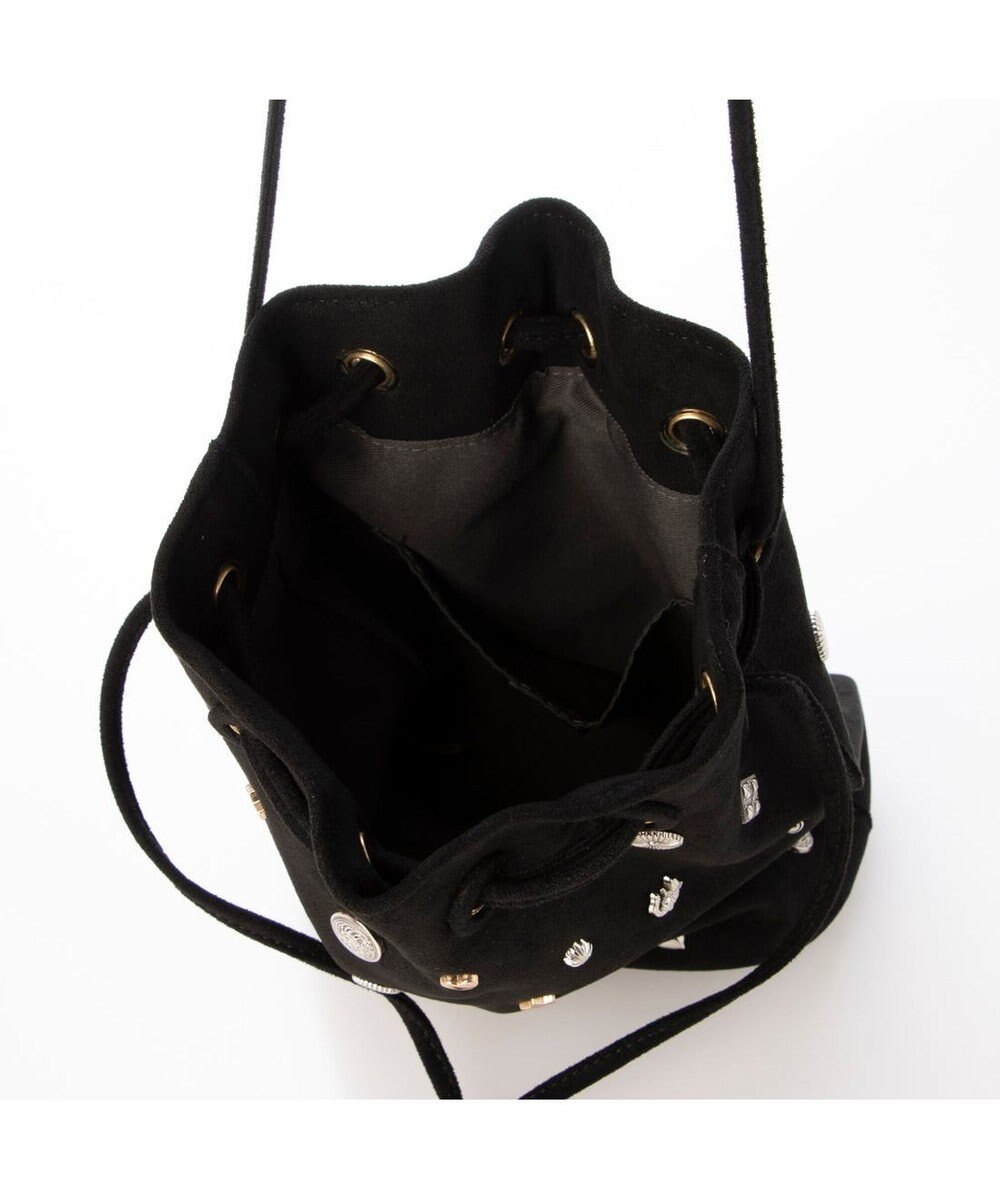 UNBILLION カカトゥ kakatoo / スエード調スタッズドロストバッグ 