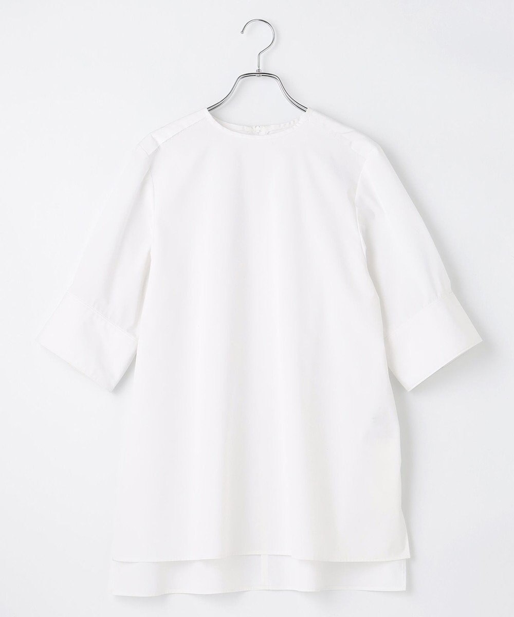 #Newans 【ANSWER for アクセサリーLOVER】ビッグカフスクルーネックブラウス 