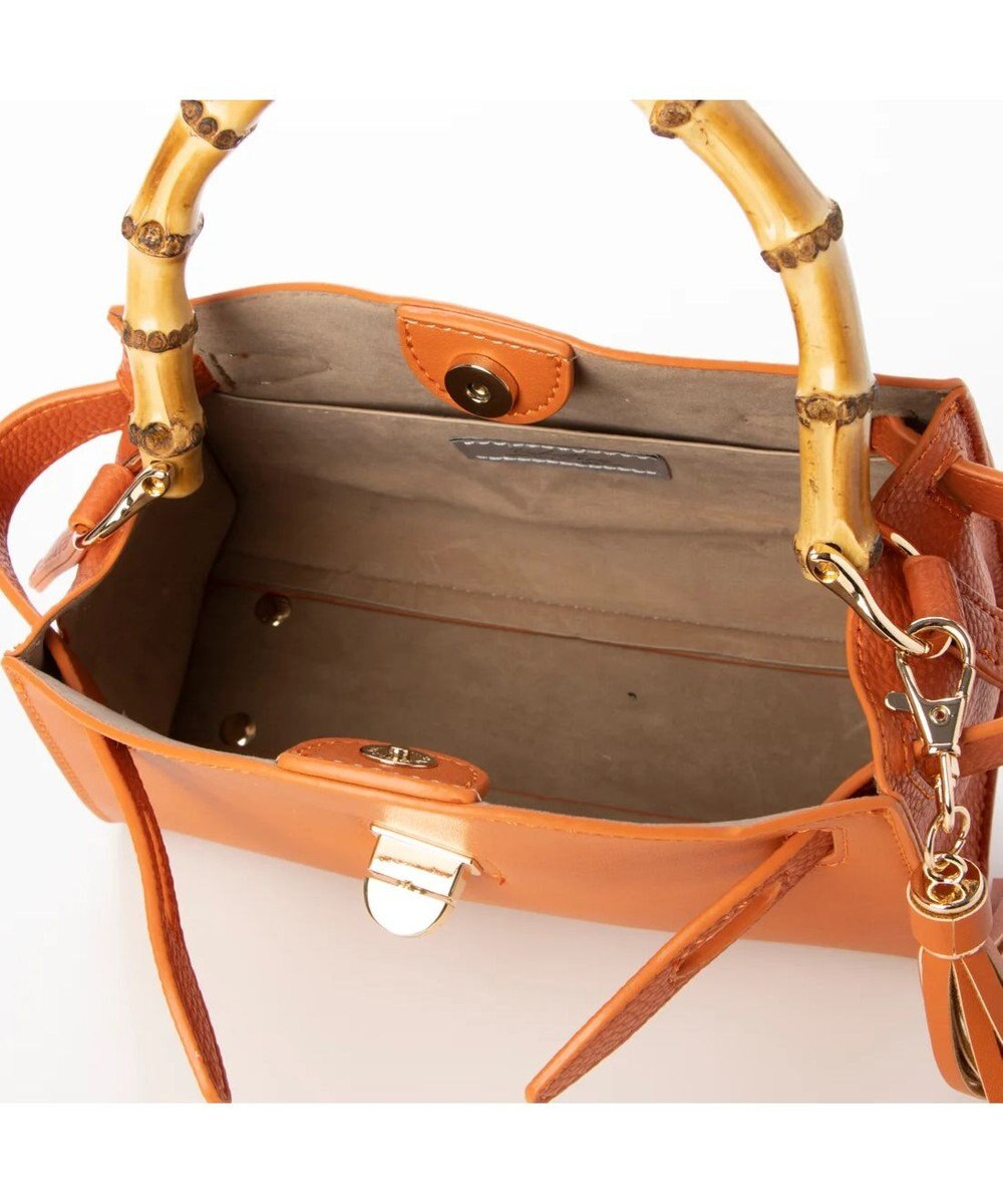 UNBILLION カシュカシュ cachecache / バンブーヒネリミニハンドバッグ 