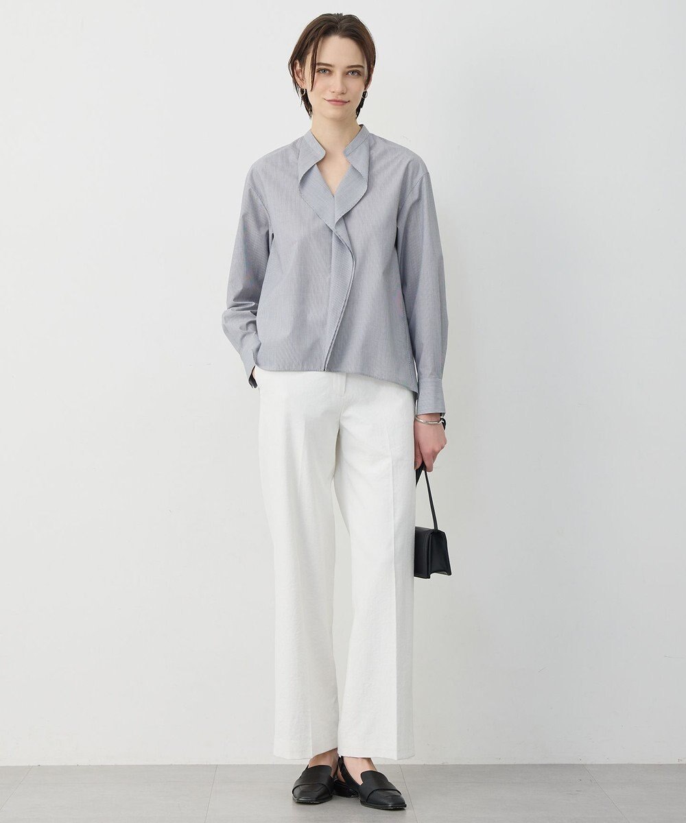 ICB 【先行予約】クリーンブロード ラッフルデザイン プルオーバーブラウス 