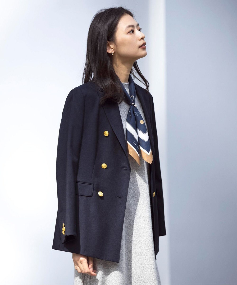 J.PRESS LADIES L オックス ダブル テーラードジャケット 