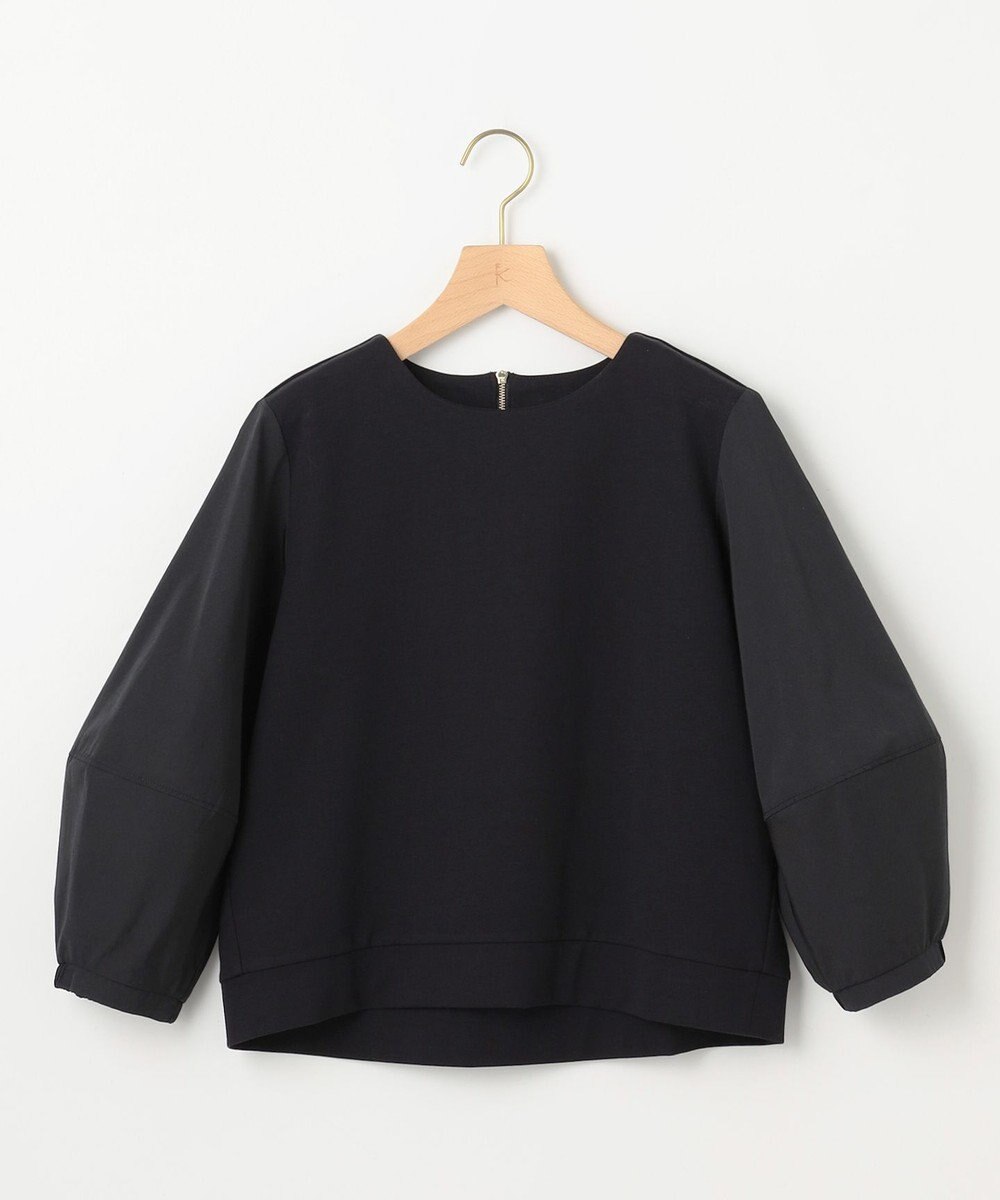 組曲 L 【WEB限定】ランタンスリーブミニ裏毛 プルオーバー 