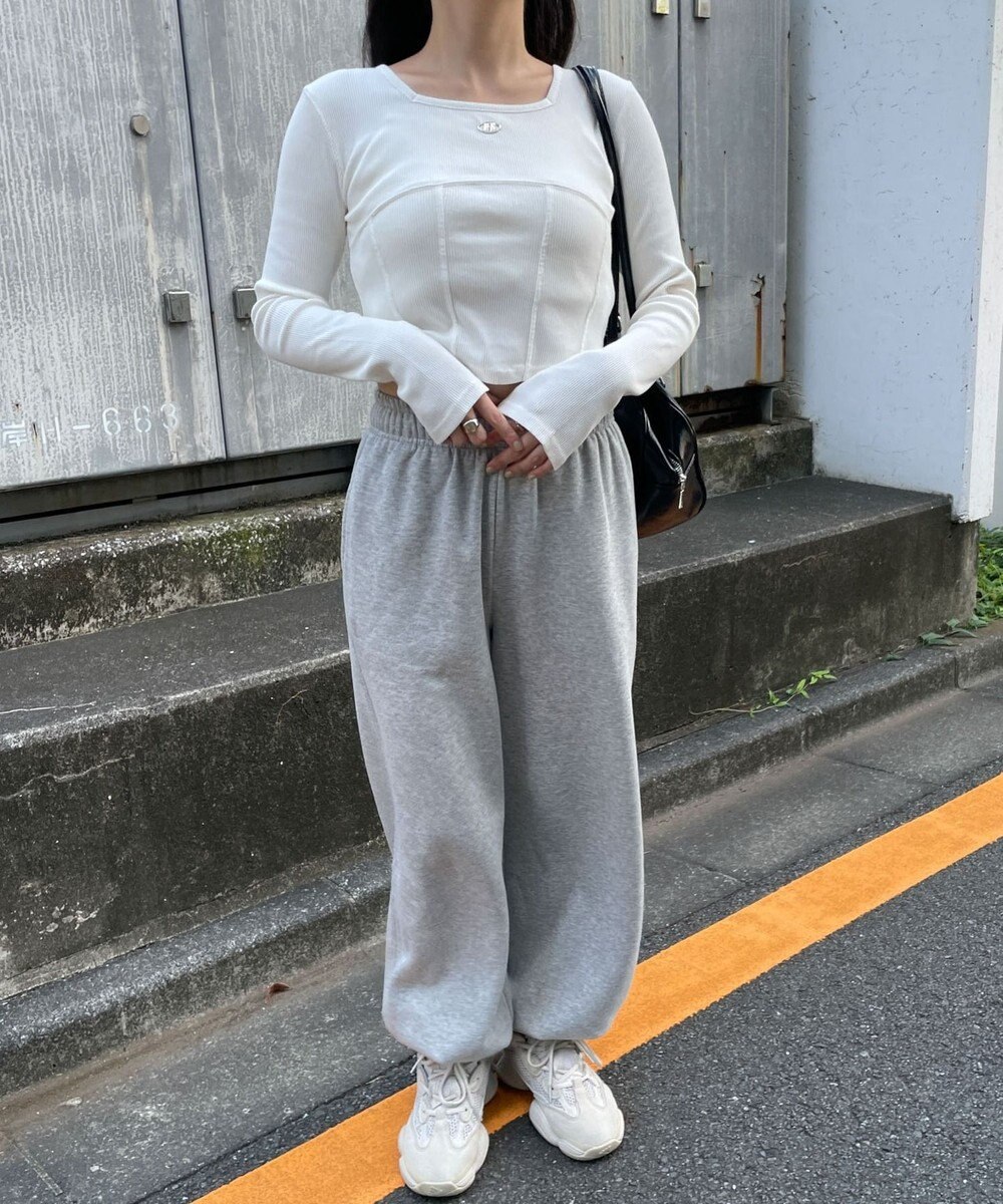 WEGO ヴィンテージウォッシュコルセットデザイントップス 