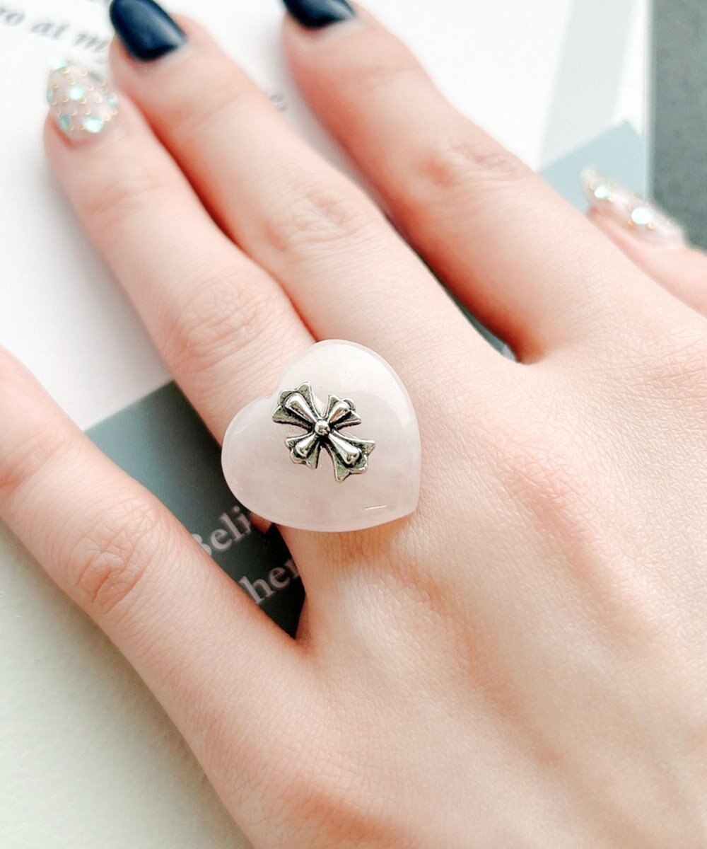 WEGO Lクロスハートリング 