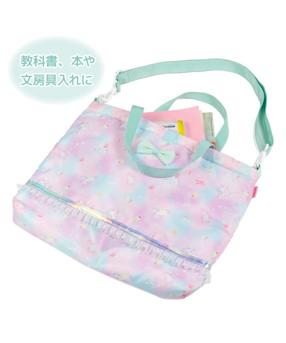 Mother garden マザーガーデン ユニコーン レッスンバッグ 《コットンキャンディ柄》 