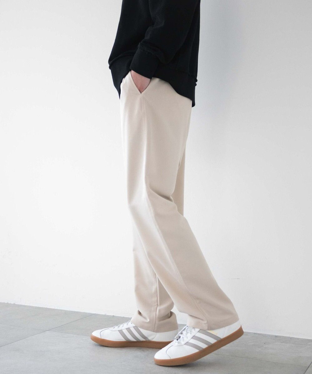 WEGO 【ウエストゴム/SMLサイズ展開】TRイージーストレートパンツ 