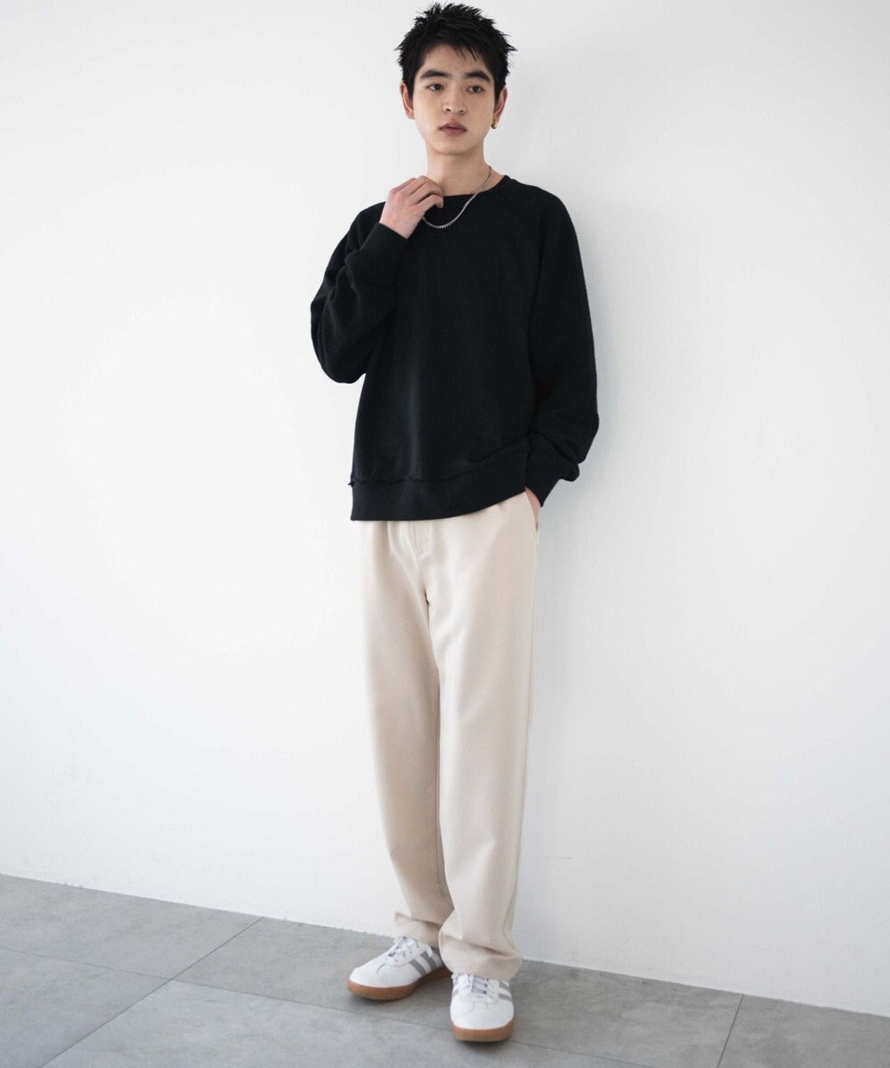 WEGO 【ウエストゴム/SMLサイズ展開】TRイージーストレートパンツ 