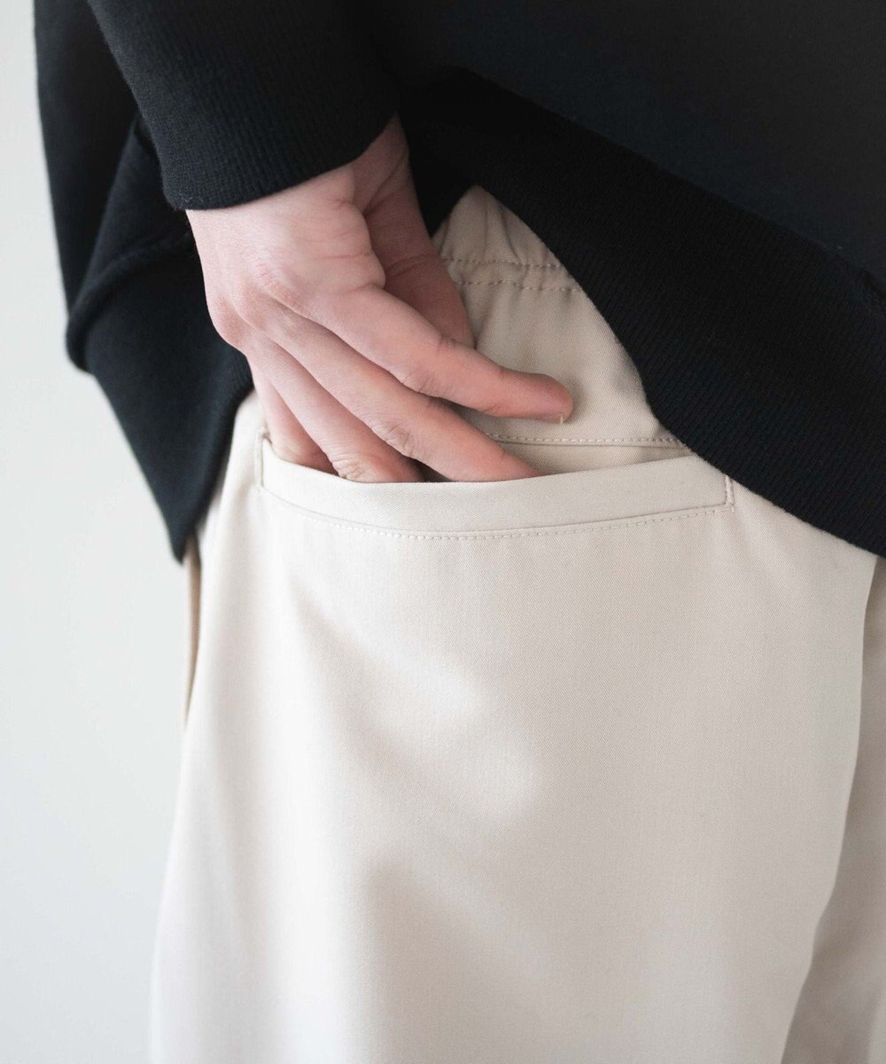 WEGO 【ウエストゴム/SMLサイズ展開】TRイージーストレートパンツ 