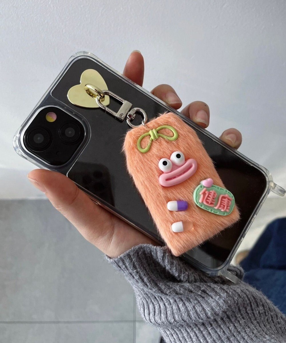 WEGO ミニラッキーチャームモンスターぬいぐるみキーホルダー 