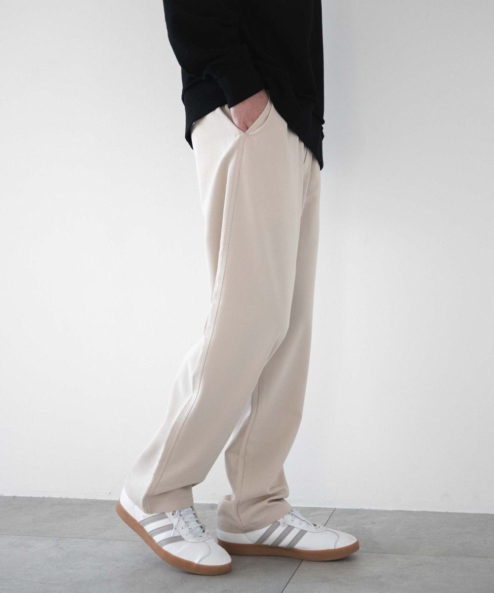 WEGO 【ウエストゴム/SMLサイズ展開】TRイージーストレートパンツ 
