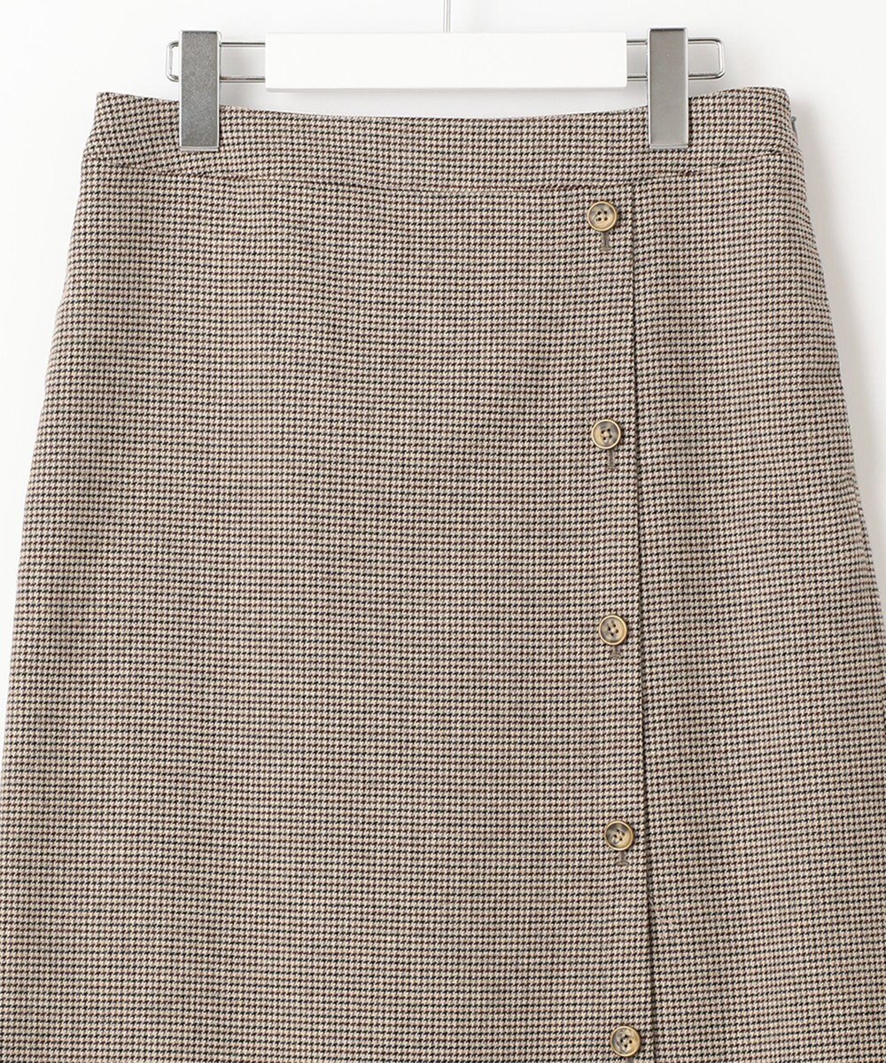 J.PRESS LADIES ドビー チェック スカート 