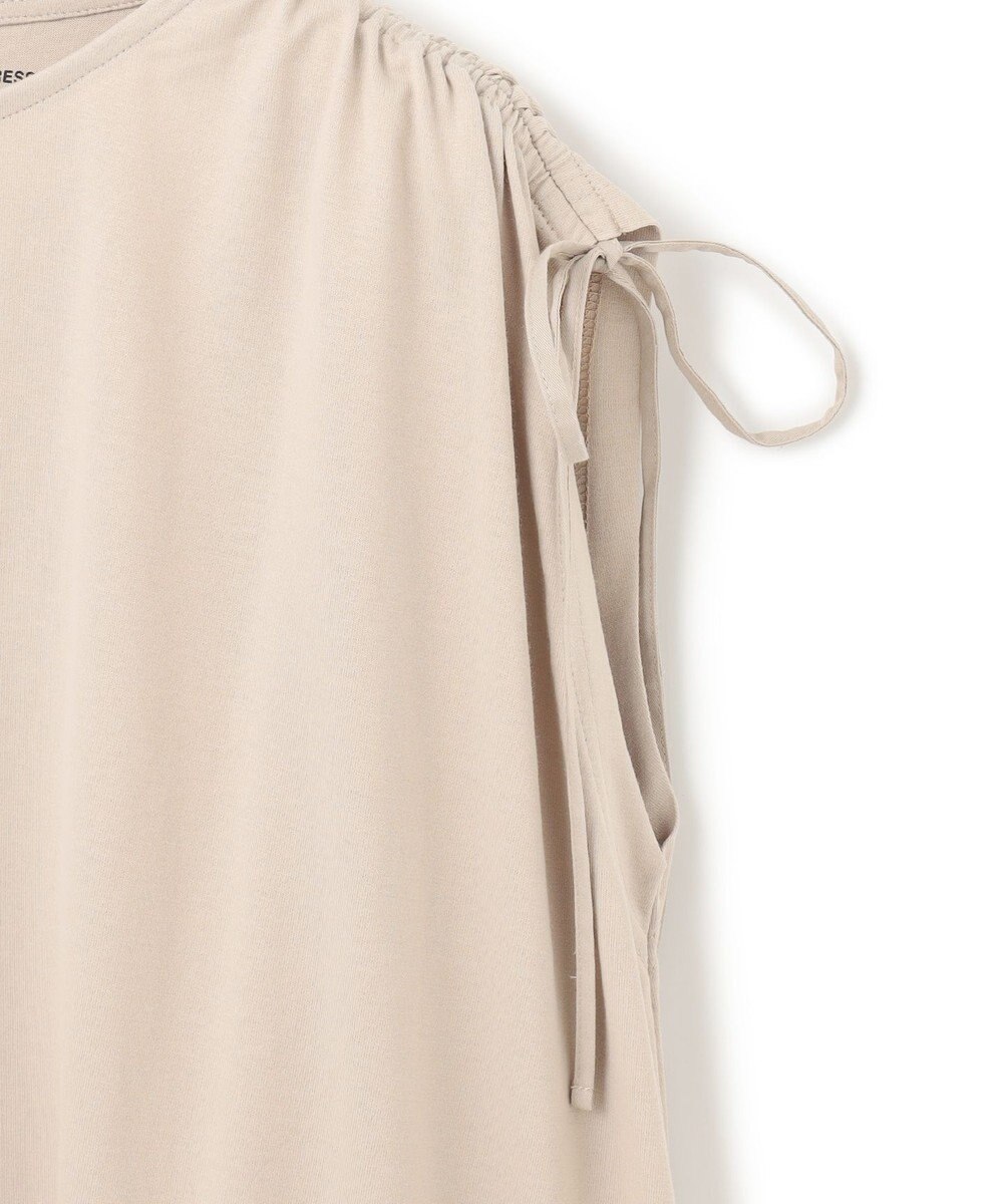 J.PRESS YORK STREET 【WOMEN】【SMOOTH JERSEY】ショルダー シャーリング プルオーバー 