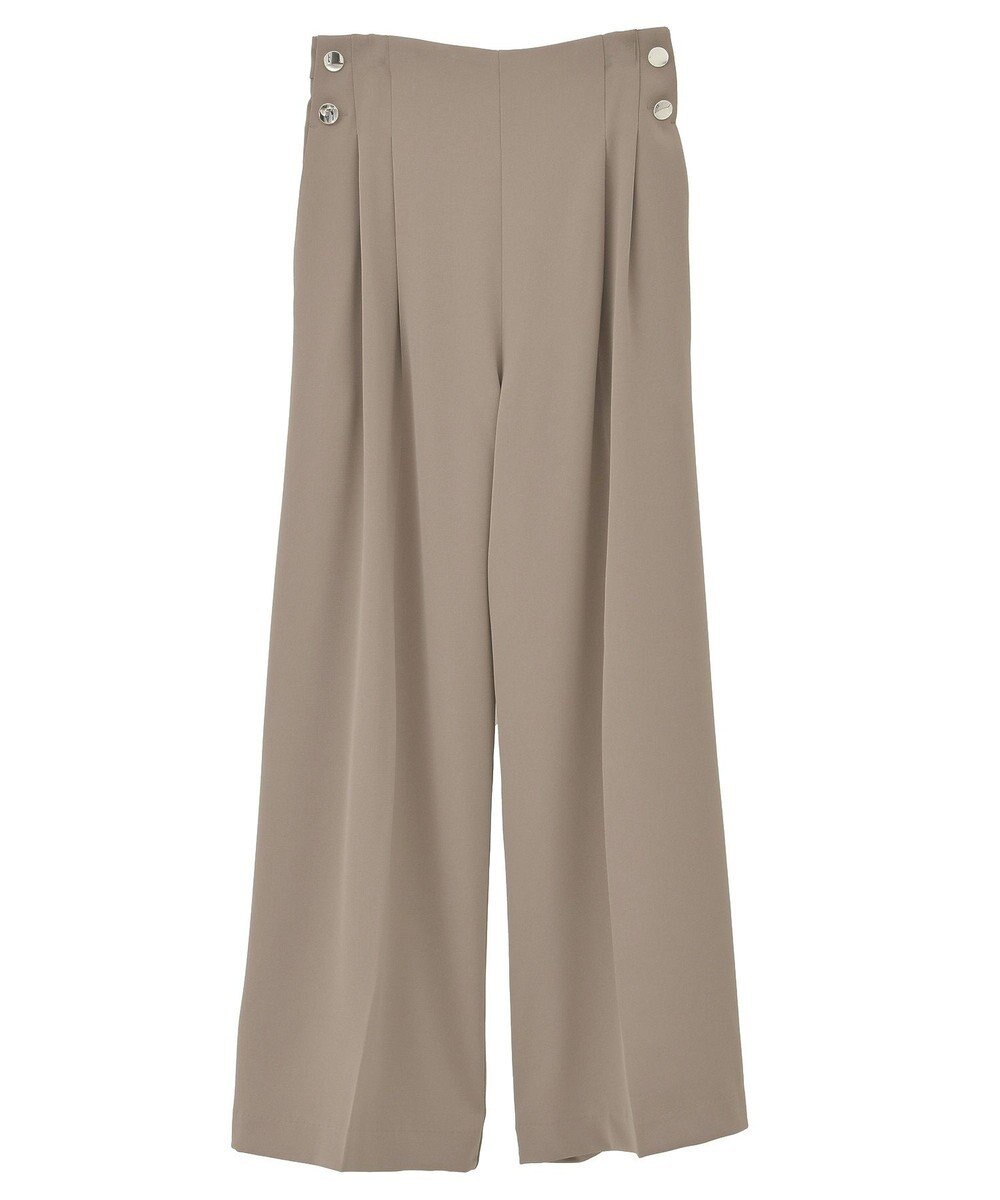 YECCA VECCA 金釦ワイドパンツ 