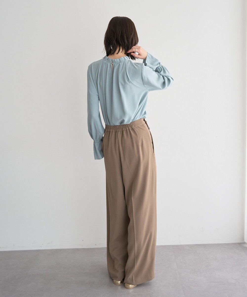 YECCA VECCA 金釦ワイドパンツ 