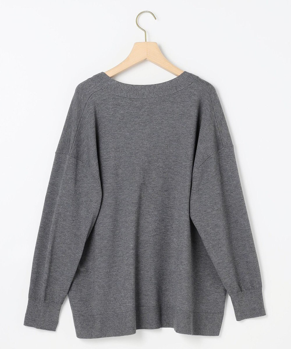 組曲 L 【加藤ローサさん着用 / 2WAY】スムースストレッチカシュクール カーディガン 