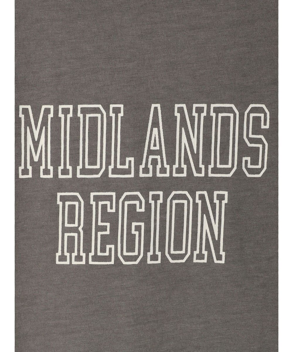 Green Parks ５分袖ピグメントロゴプルオーバー 