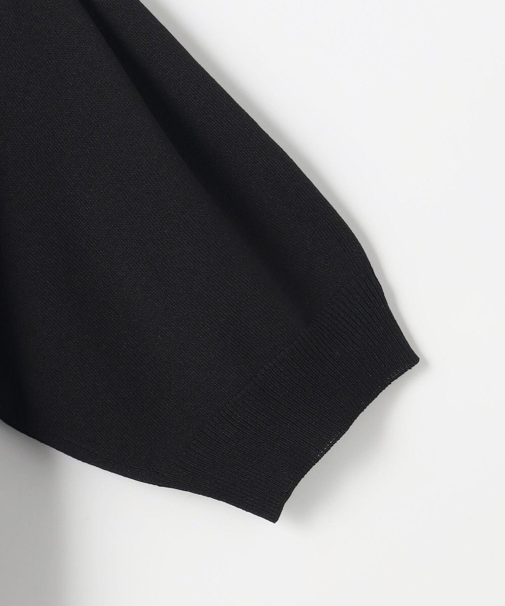 組曲 【先行予約】シアー ニット５分袖 プルオーバー 